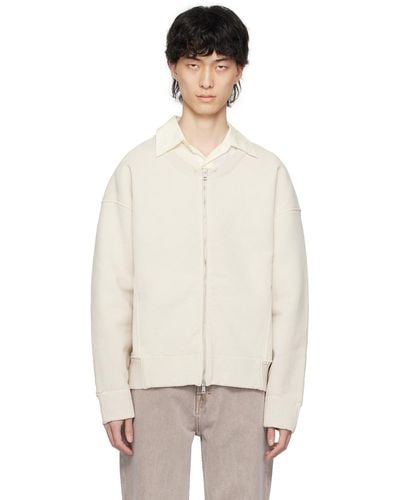 Our Legacy Off- Contour Bomber Jacket - Natural