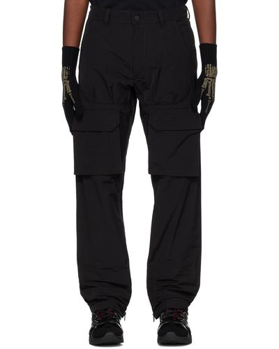 44 Label Group 44 Decal Cargo Pants - Black