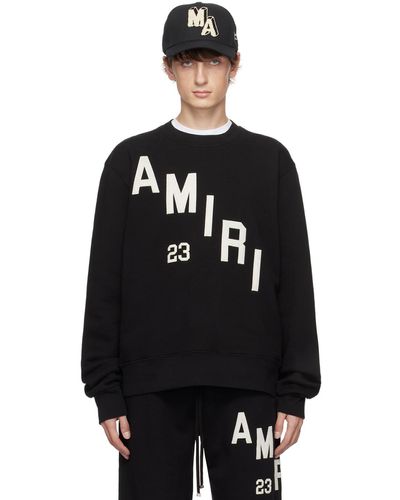 Amiri Appliqué Sweatshirt - Black