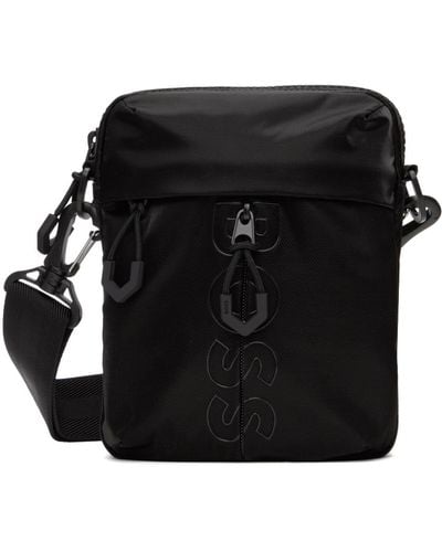 BOSS Outline Logo Bag - Black