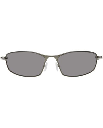 Oakley Gunmetal Whisker Sunglasses - Black