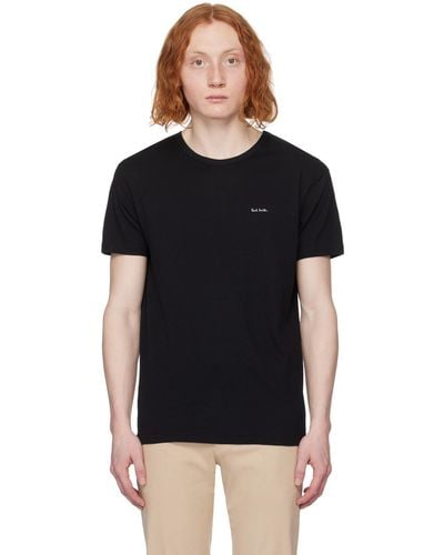 Paul Smith Three-pack Multicolour T-shirts - Black
