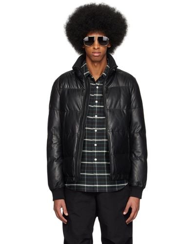 Belstaff Axis Leather Jacket - Black