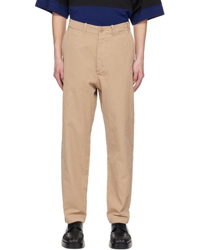 Casey Casey Ah Trousers - Natural