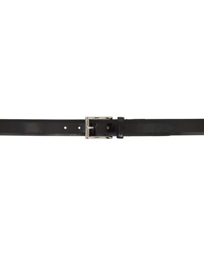 Maison Margiela Black Leather Belt