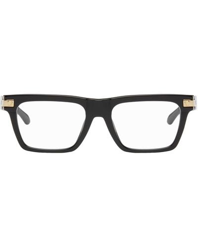 Versace Rectangular Glasses - Black