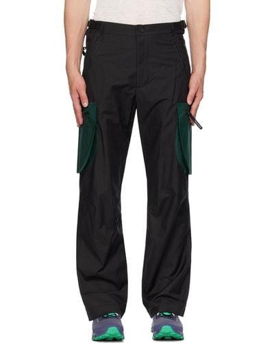 District Vision Water-repellent Cargo Trousers - Black