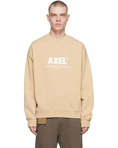 Axel Arigato Tan Organic Cotton Sweatshirt - Multicolour