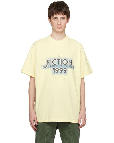 Song For The Mute T-shirt '1999 fiction' blanc cassé - Neutre