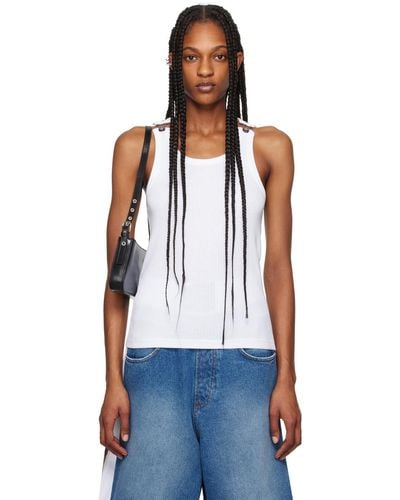 Jean Paul Gaultier 'the Straps' Tank Top - Blue