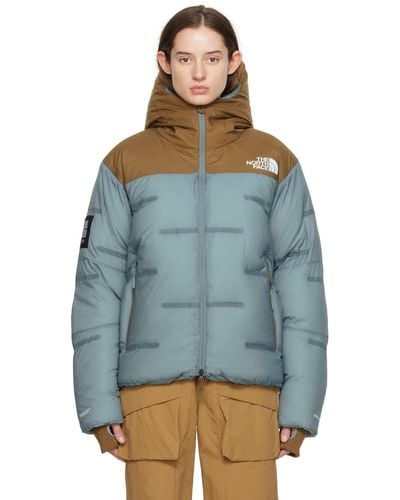 Undercover Blue & Brown The North Face Edition Nuptse Down Jacket