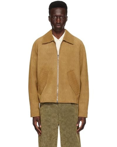 Séfr Kimo Leather Jacket - Multicolor