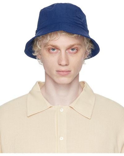 Our Legacy Blue Water-repellent Bucket Hat