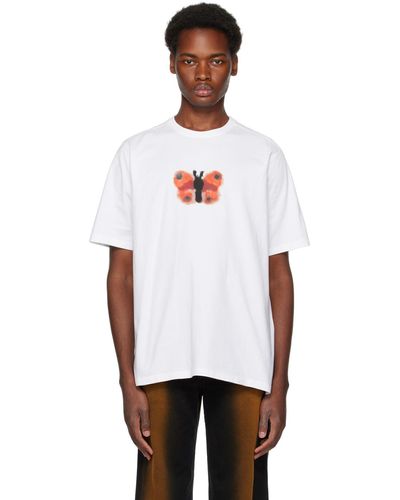 Pop Trading Co. Rop Butterfly T-shirt - White