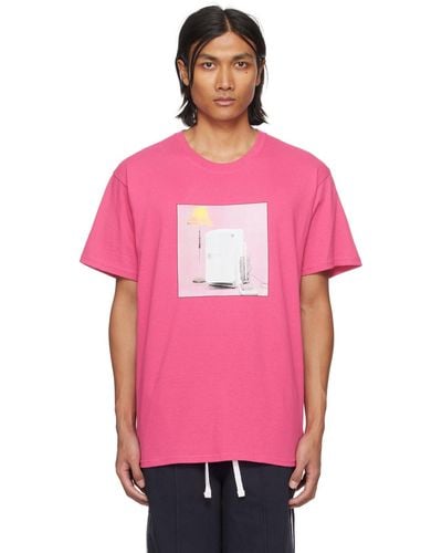 Noah The Cure Printed T-shirt - Pink