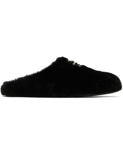 Givenchy 4g Slippers - Black