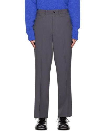 Rohe Cropped Trousers - Blue