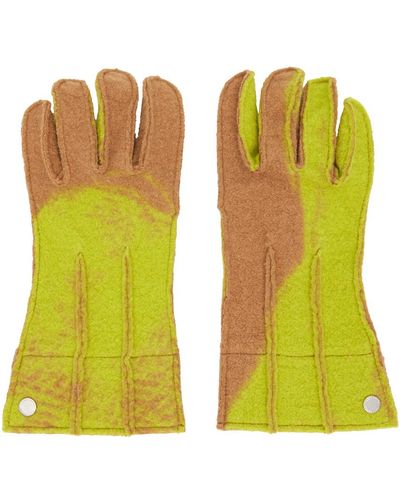 Issey Miyake Grow Gloves - Yellow