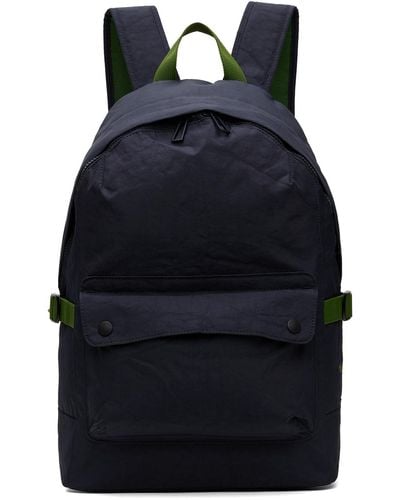 PS by Paul Smith Blue Nylon Backpack