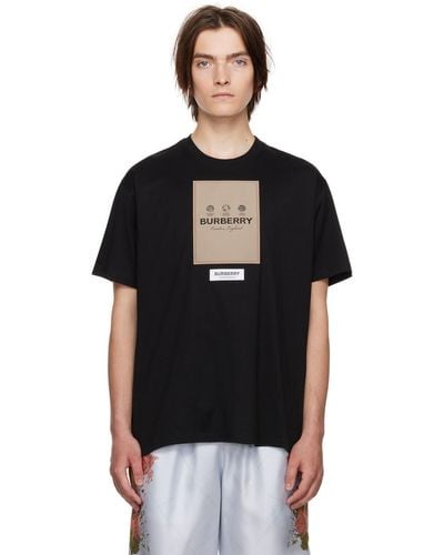 Burberry Sergio Tシャツ - ブラック