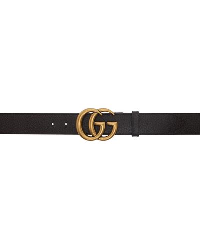 Gucci gg Marmont Belt - Brown