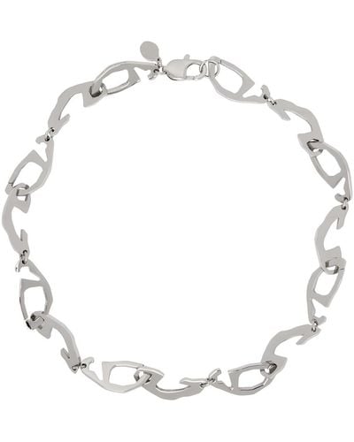 Perks And Mini 69 Chain Necklace - Metallic