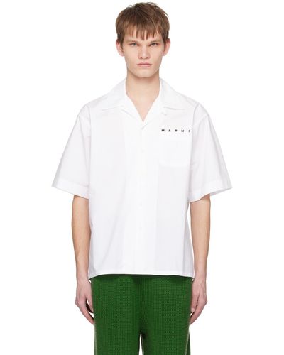 Marni Chemise blanche à boutons