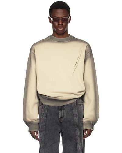 Y. Project Pinched Sweatshirt - Natural