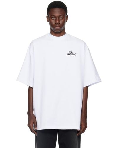 032c Print T-shirt - White