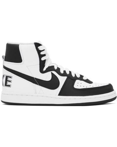 Comme des Garçons Black & White Nike Edition Terminator High Sneakers