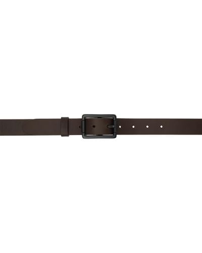 Studio Nicholson Pin-buckle Belt - Black