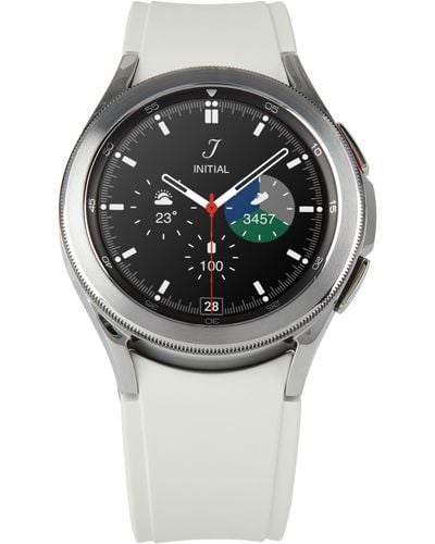 Samsung White Galaxy Watch4 Classic Smart Watch, 42 Mm - Gray
