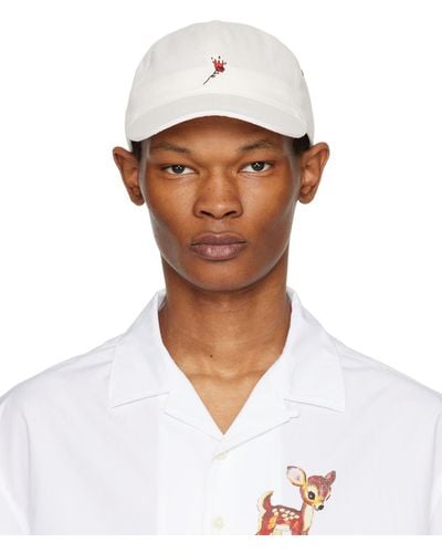 Undercover White Embroidered Cap