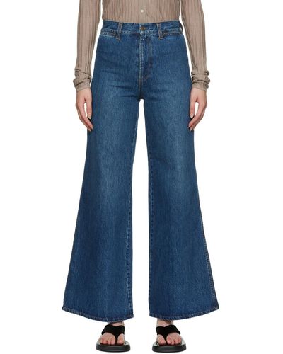 Co. Wide-leg Jeans - Blue