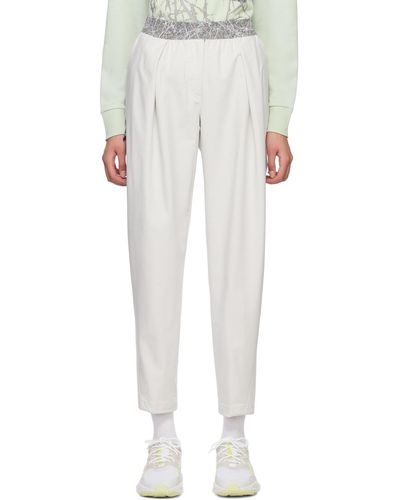 and wander Pantalon blanc cassé édition adidas terrex - Multicolore
