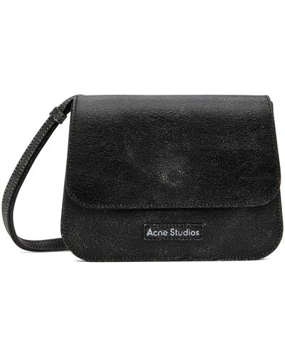 Acne Studios Black Platt Crossbody Bag