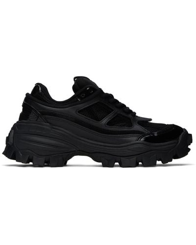 Juun.J Double Laye Sneakers - Black