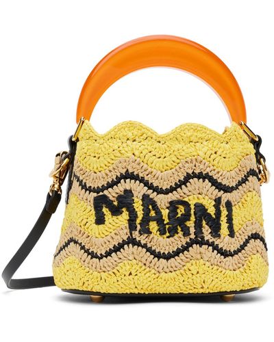 Marni No Vacancy Innエディション ミニ Venice バッグ - イエロー