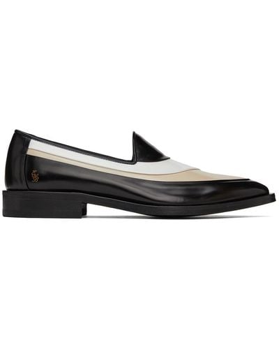 Ernest W. Baker Ssense Exclusive Black Club Loafers