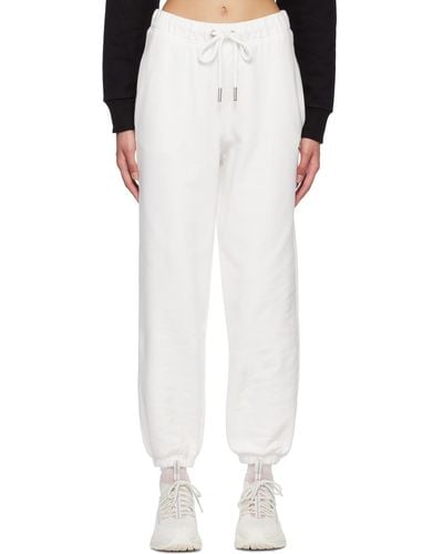Moncler Drawstring Lounge Pants - White