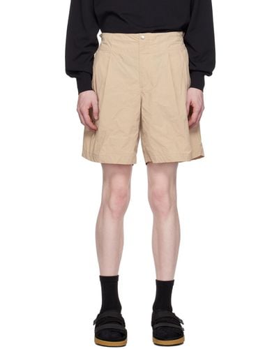 Kolor Pleated Shorts - Black