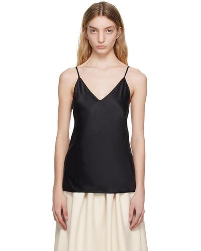 Max Mara Black Lucca Camisole