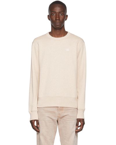 Acne studios 2025 neck logo sweatshirt