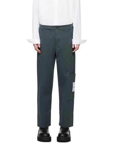 A_COLD_WALL* * pantalon d'uniforme cargo vert - Noir