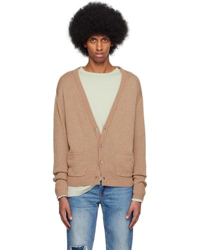 John Elliott High Twist Cardigan - Blue