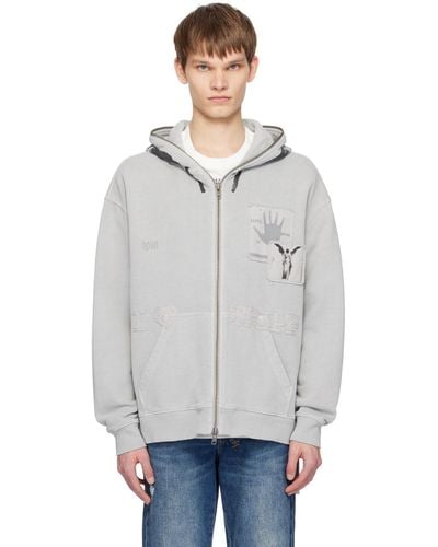 Ksubi Trippie D Edition Love Hoodie - Grey