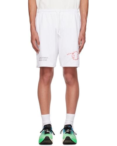 Palmes Ssense Exclusive Pftc Shorts - White