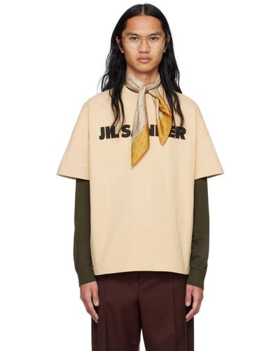 Jil Sander オーバーサイズ Tシャツ - ブラック