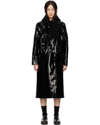 1017 ALYX 9SM Black Hooded Coat