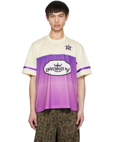 AWAKE NY Off- King T-shirt - Purple